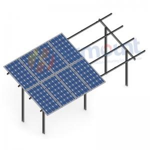 sistema de montagem solar no solo
