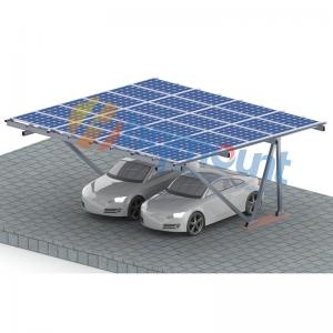 suporte de garagem de painel solar
