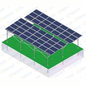 Estrutura de montagem de fazenda fotovoltaica Sistema de montagem de painel solar agrícola