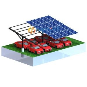 suporte de montagem solar para garagem em aço carbono
        