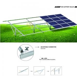 sistema de montagem solar gt2 detalhes