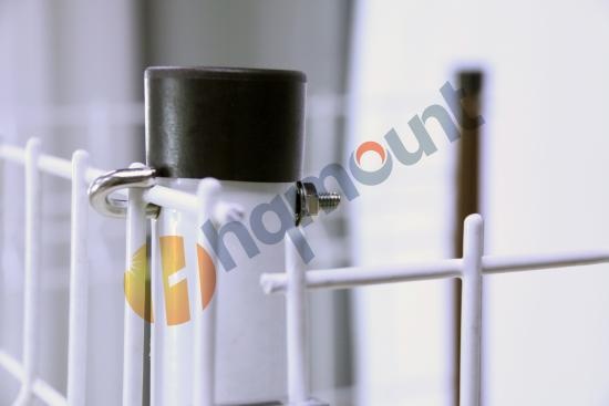 solar welded wire mesh fence