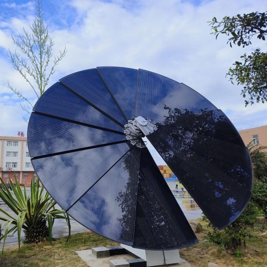 Sistema de rastreamento solar para flores