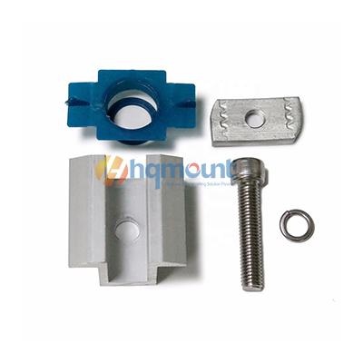 30mm aluminum solar panel fixing mid clamp set