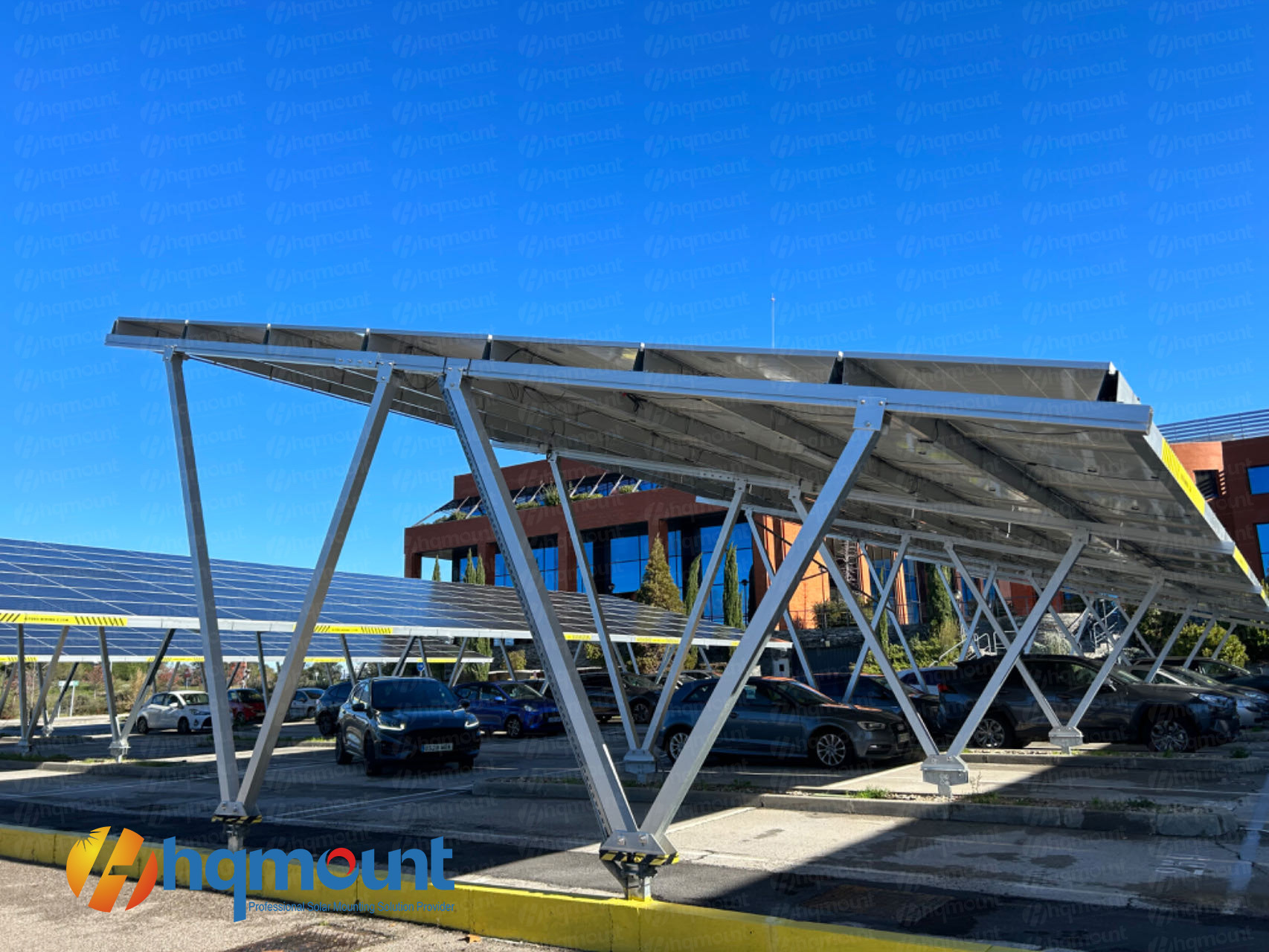 cobertura solar de alumínio