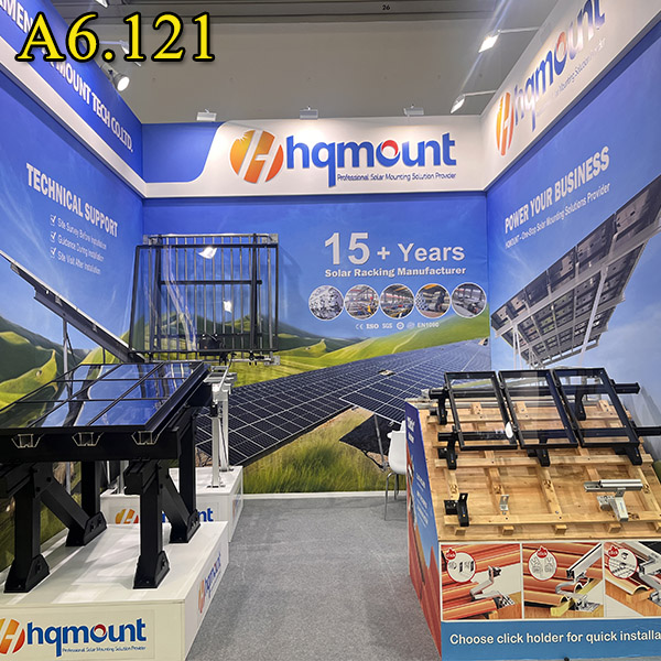 Intersolar Europe 2026 – HQ Mount no estande A6.121