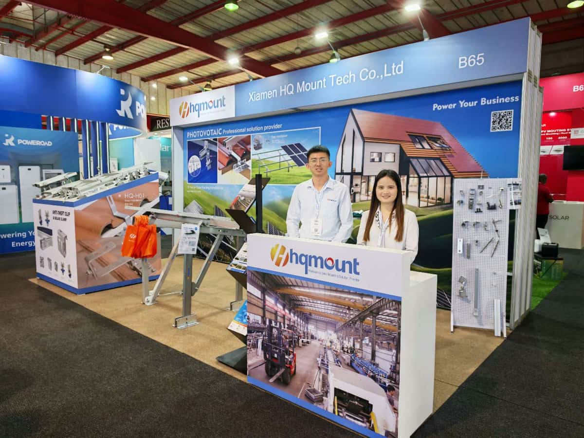 telhado + terra + anti-roubo | HQ Mount Full Scene Support Scheme, veja Booth 6.B65-Solar Show Africa 2025